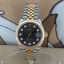 Rolex Datejust 31mm Dark Grey 10 Diamonds 278273 0
