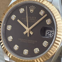 Rolex Datejust 31mm Dark Grey 10 Diamonds 278273 5