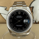 Rolex Datejust Black Roman Numerals 116200 0