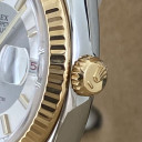 Rolex Datejust Silver Tuxedo Dial 116233 4