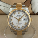 Rolex Datejust White Romans Dial 116233 0