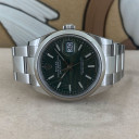 Rolex Datejust Olive Green Palm Motif  126200 5