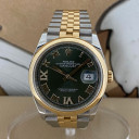 Rolex Datejust Olive Green Jubilee Diamonds 126203 0