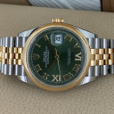 Rolex Datejust Olive Green Jubilee Diamonds 126203 15