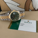 Rolex Datejust Olive Green Jubilee Diamonds 126203 1