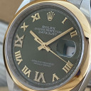 Rolex Datejust Olive Green Jubilee Diamonds 126203 5