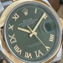 Rolex Datejust Olive Green Jubilee Diamonds 126203 6