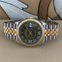 Rolex Datejust Olive Green Jubilee Diamonds 126203 7