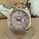 Rolex Datejust Silver Fluted Motif 126231 0