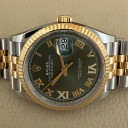 Rolex Datejust Olive Green Jubilee Diamonds 126233 14
