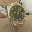 Rolex Datejust Olive Green Jubilee Diamonds 126233 3