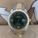 Rolex Datejust Olive Green Jubilee Diamonds 126233 0