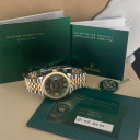Rolex Datejust Olive Green Jubilee Diamonds 126233 1