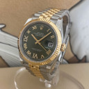 Rolex Datejust Olive Green Jubilee Diamonds 126233 2