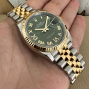 Rolex Datejust Olive Green Jubilee Diamonds 126233 11