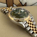 Rolex Datejust Olive Green Jubilee Diamonds 126233 13