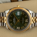 Rolex Datejust Olive Green Jubilee Diamonds 126233 15