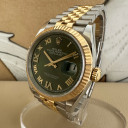 Rolex Datejust Olive Green Jubilee Diamonds 126233 2