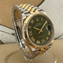 Rolex Datejust Olive Green Jubilee Diamonds 126233 3