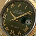 Rolex Datejust Olive Green Jubilee Diamonds 126233 5