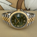 Rolex Datejust Olive Green Jubilee Diamonds 126233 7