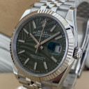 Rolex Datejust Olive Green Palm Motif  126234 5