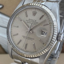 Rolex Datejust Silver Tapestry Dial 16014 4