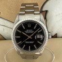 Rolex Datejust Black Dial 16030 0