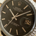 Rolex Datejust Black Gilt Dial 1603 4