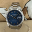 Rolex Datejust Blue Jubilee Dial 16200 0