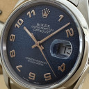 Rolex Datejust Blue Jubilee Dial 16200 5