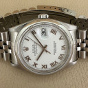 Rolex Datejust White Romans Dial 16200 14