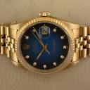 Rolex Datejust Blue Vignette Diamonds Dial 16238 14