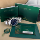 Rolex Datejust II Blue Fluted Motif Dial 126300 1