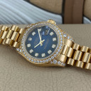 Rolex Datejust Lady Blue Vignette Diamonds Dial 179158 14