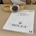 Rolex Datejust Lady Blue Vignette Diamonds Dial 179158 1