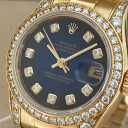 Rolex Datejust Lady Blue Vignette Diamonds Dial 179158 5