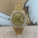 Rolex Datejust Lady Quadrante e ghiera con brillanti 69158 0