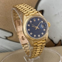 Rolex Datejust Lady Blue Diamonds Dial 69178 2