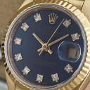 Rolex Datejust Lady Blue Diamonds Dial 69178 4
