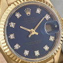 Rolex Datejust Lady Blue Diamonds Dial 69178 5