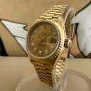 Rolex Datejust Lady Champagne Diamonds Dial 69178 1