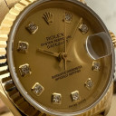 Rolex Datejust Lady Champagne Diamonds Dial 69178 5