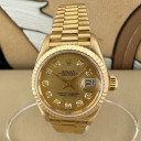 Rolex Datejust Lady Champagne Diamonds Dial 69178 0