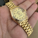 Rolex Datejust Lady Champagne Diamonds Dial 69178 9