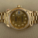 Rolex Datejust Lady Champagne Diamonds Dial 69178 14
