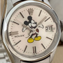 Rolex Date Lady Quadrante Mickey Mouse Topolino Custom Aftermarket 6516 5