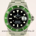Rolex Submariner Ghiera Verde Green Bezel 16610LV 0