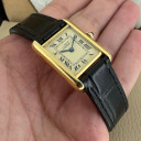 Cartier Must Tank Lady Vermeil 1613 9
