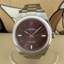 Rolex Oyster Perpetual 39mm Red Grape 114300 0